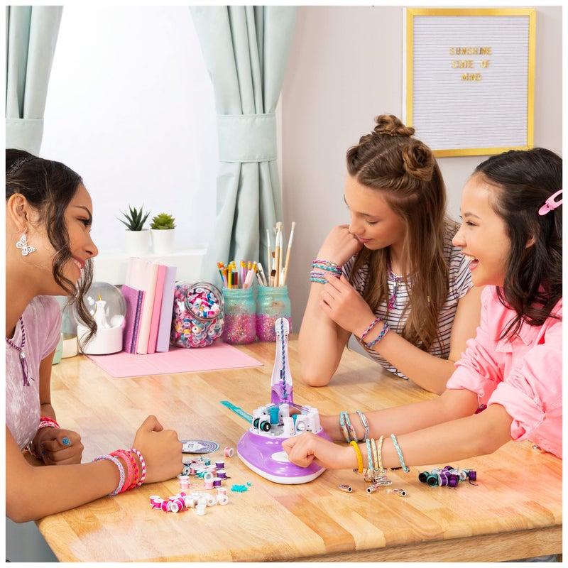 Cool Maker, KumiKreator Bead & Braider Friendship Necklace and Bracelet Making Kit, Arts & Crafts Kids Toys for Girls Ages 8 and up - Image 5